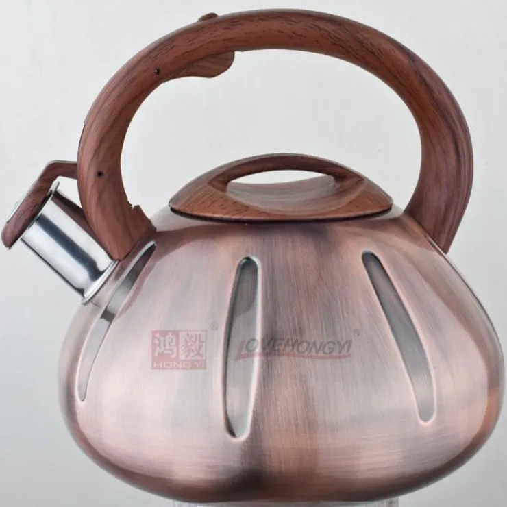 Antique Stainless Steel Tea Kettle